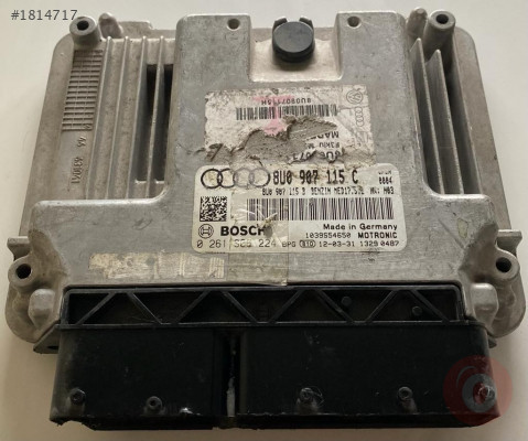 8U0907115C 0261S06224 AUDİ Q3 MOTOR BEYNİ