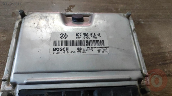 074 906 018 TRANSPORTER T4 2.5 TDİ ÇIKMA MOTOR BEYNİ