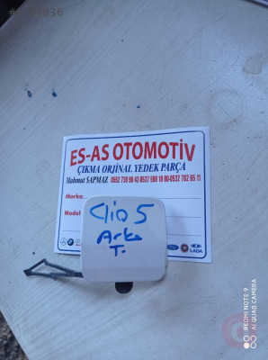 Renault Clio 5 Arka Tampon Çeki Demir Kapağı 2020-2022