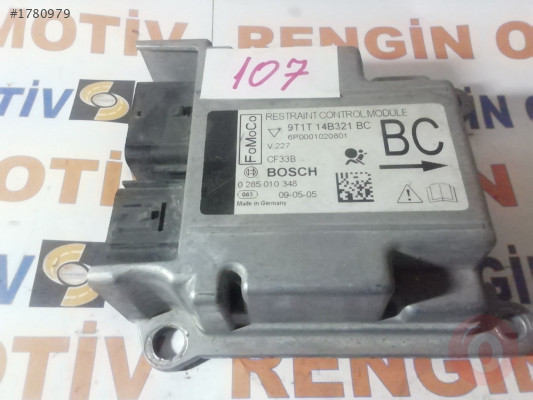 FORD TRANSİT CONNECT AİRBAG BEYNİ 9T1T14B321BC   02850103