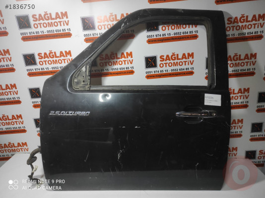MAZDA BT50 2.5 TURBO ÇIKMA SOL ÖN KAPI FİTİLİ