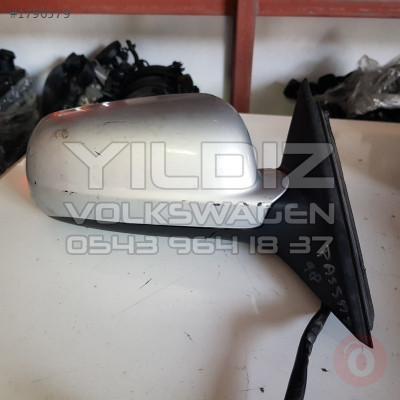 Volkswagen Passat B5 Uzun Sağ Dikiz Aynası Çıkma Gümüş