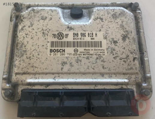 0261206795, 8N0 906 018 H, 8N0906018H, ME7.5 AUDI TT ECU
