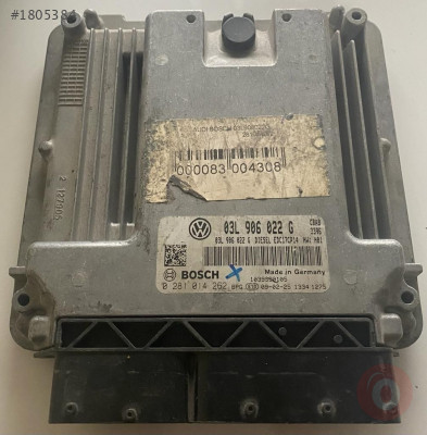 03L906022G 0281014262 EDC17CP14 VW TİGUAN GOLF MOTOR BEYNİ