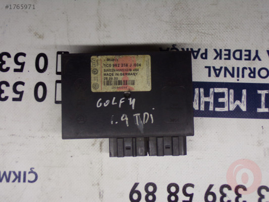 ÇIKMA VW GOLF 4 KONFOR BEYİN ÜNİTESİ 1C0 962 258 J