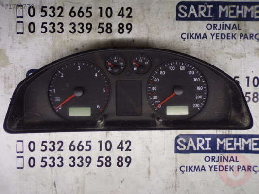 VW TRANSPORTER T5 KM HIZ GÖSTERGE SAATİ 7H0 920 850 G , 7H0