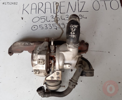 VOLKSWAGEN GOLF-7 1.6 ÇIKMA ORJİNAL TURBO