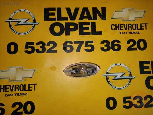 Opel Vectra B Plaka Lambası