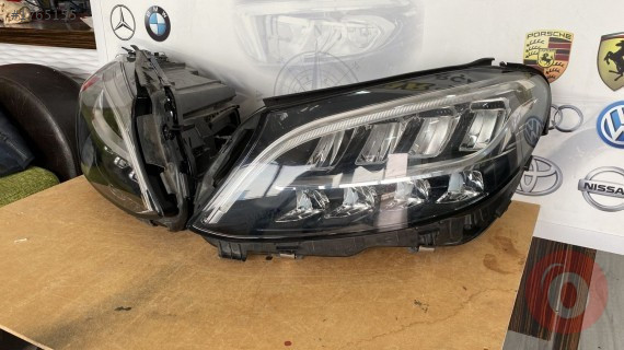MERCEDES C200 C CLASS FULL LED SOL FAR ÇIKMA ORJİNAL