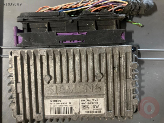 PEUGEOT 206 2006 ŞANZİMAN Kontrol Ünitesi ECU 9661029780
