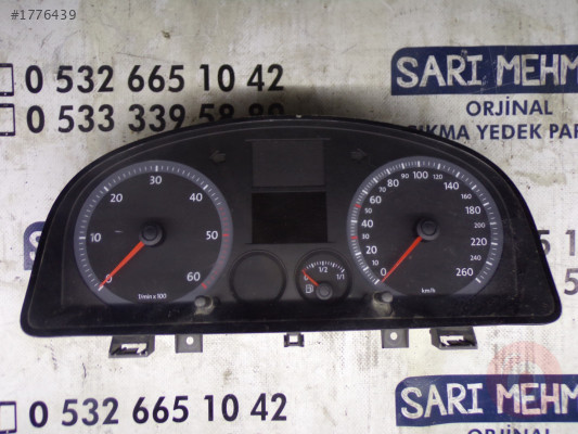 ÇIKMA VW CADDY KM HIZ  GÖSTERGE SAATİ 2K0 920 844 C, 2K09208