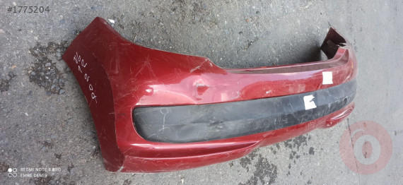 2006-2012 207 ARKA TAMPON PEUGEOT ORJİNAL ÇIKMA PARÇA