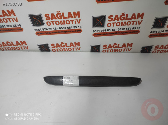 PEUGEOT PARTNER ÇIKMA ARKA PLAKA ÇİTASI OEM; 9625633277