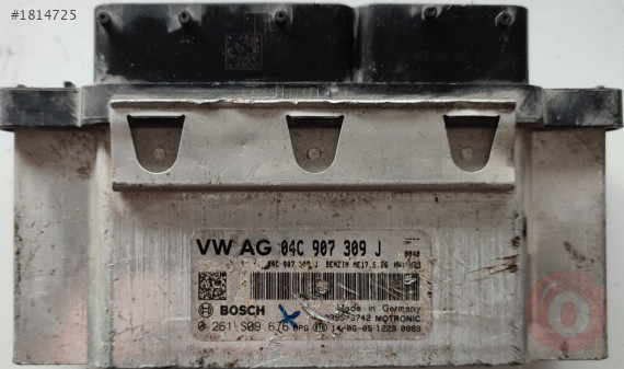 VW POLO 1.0 MOTOR BEYNİ 0261S09676 04C907309J MED17.5.26