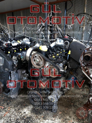 NISSAN QASHQAİ 1.5dCİ 105BG KOMPLE DOLU MOTOR GÜL OTOMOTİV