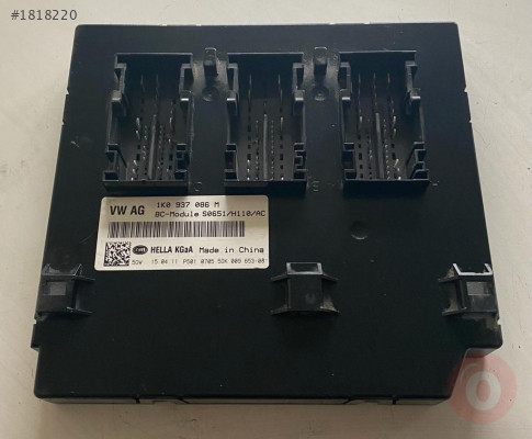 1K0937086M 5DK009653-08 VW GOLF BCM KONTROL ÜNİTESİ