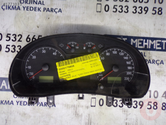 ÇIKMA VW POLO 2002-2005 KM HIZ GÖSTERGE SAATİ 6Q0 920 820