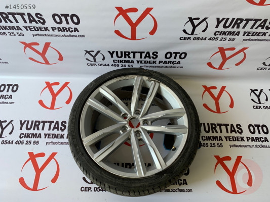 VW PASSAT B8 ÇIKMA ORJİNAL HİGHLİNE ÇELİK JANT 18”