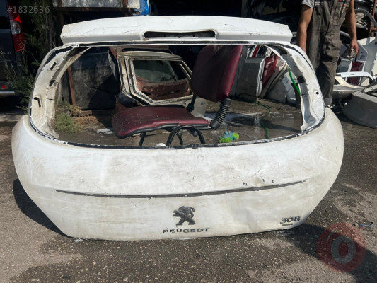 2010 Peugeout 308 arka bagaj kapısı çıkma