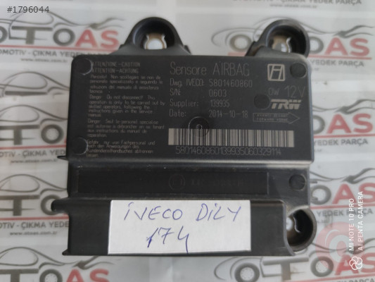 İVECO DAİLY 35 AİRBAG BEYNİ 5801460860