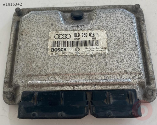 0261206797 8L0906018M AUDI TT 1.8 MOTOR BEYNİ