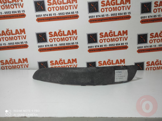 PEUGEOT 307 ÇIKMA SOL ÖN TAMPON BANDI OEM; 9634013577