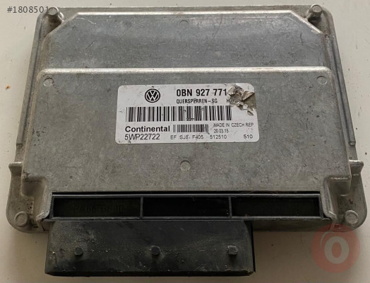 0BN927771 VW TOUAREG KİLİT KONTROL ÜNİTESİ