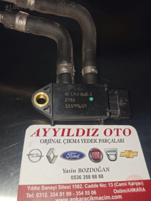 55599659 OPEL İNSİGNİA 1.6 CDTİ EGSOZ BASINÇ SENSÖRÜ