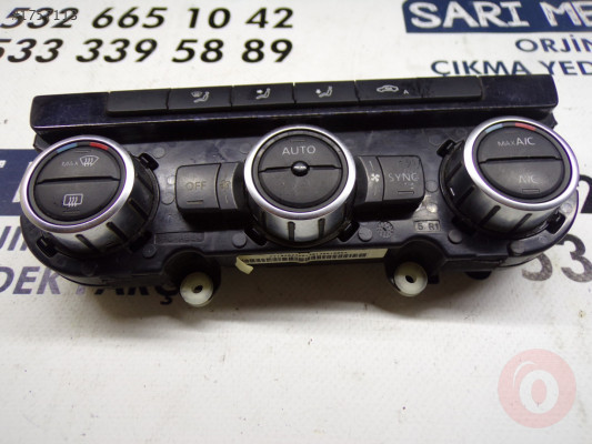 ÇIKMA VW PASSAT B7 2012 KLİMA KONTROL ÜNİTESİ 5HB01125739