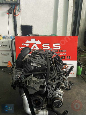 AUDİ A4 BWA KOMPLE DOLU ORJINAL ÇIKMA MOTOR
