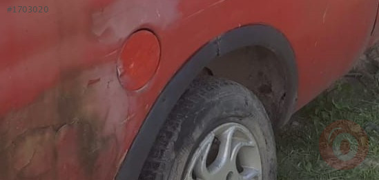 1997 opel combo b 1.4 benzinli çıkma sağ arka jant lastik