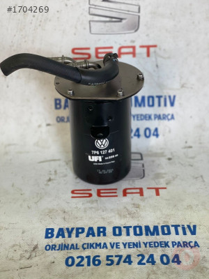 7P6127401 TOUAREG PORCHE  3.0TDI YAKIT FİLİTRE HAZNESİ ÇIKMA
