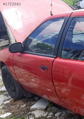 1996 kia sephia 1.6 16v benzinli çıkma sol ön dolu kapı