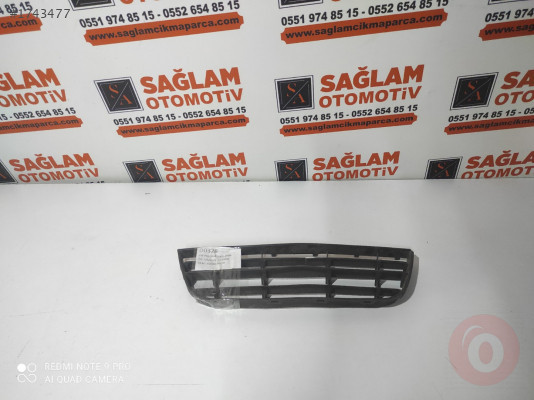 VW POLO HB 05-09 ÇIKMA ÖN TAMPON IZGARASI OEM;  6QB853677B