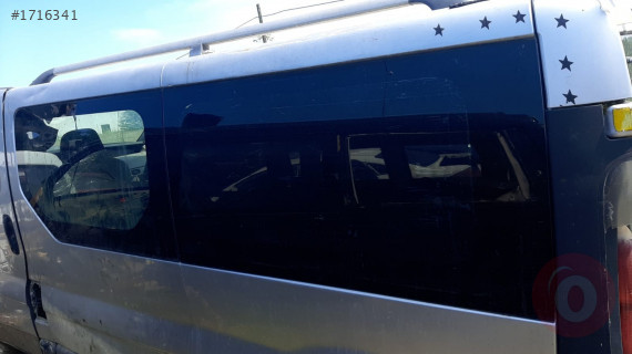 renault trafic çıkma sol yan camlar
