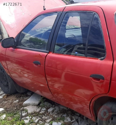 1996 kia sephia 1.6 16v benzinli çıkma sol takım kapı