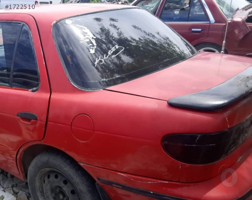 1996 kia sephia 1.6 16v benzinli çıkma sol arka çamurluk