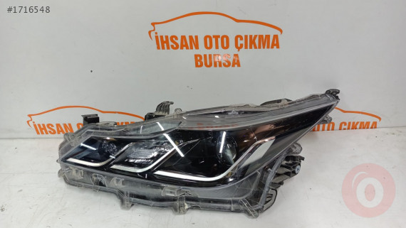 Toyota corolla ledli sağ far orijinal sökme 2019 +