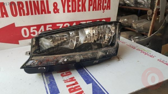 Skoda fabia 2019 model sol on far çıkma