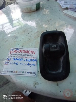 Ford Transit - Custom Tekli Sağ Ön Cam Açma Düğmesi 2014