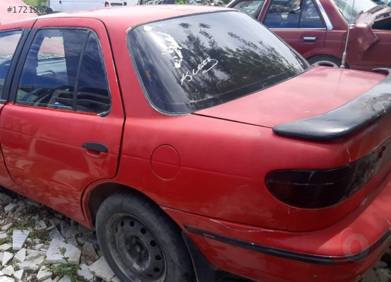 1996 kia sephia 1.6 16v benzinli kesme arka kasa