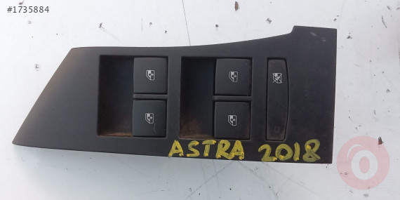 oplel astra j 2018 orjinal sol ön cam düğmesi (son fiyat)