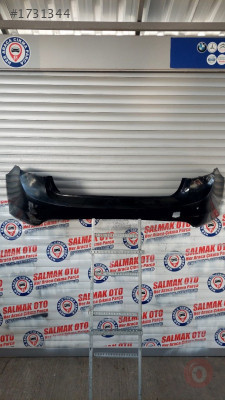 VOLVO S60 2010-2015 SIYAH ARKA TAMPON-DÜZCE ÇIKMA