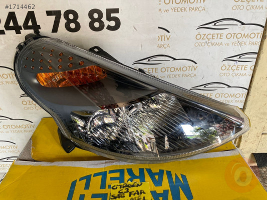CİTROEN C3 SAĞ FAR PLUREL ORJİNAL SIFIR ÜRÜN 2003-2008 MODEL