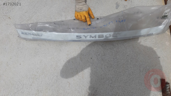 RENAULT symbol  TALYA  09 /11  ARKA BAGAJ  YAZI YERİ SIFIR YENİ