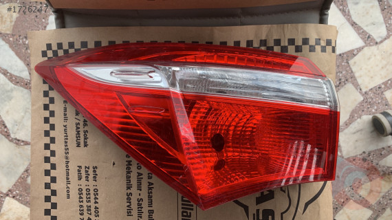 TOYOTA COROLLA ÇIKMA ORJİNAL SOL ARKA STOP LAMBASI