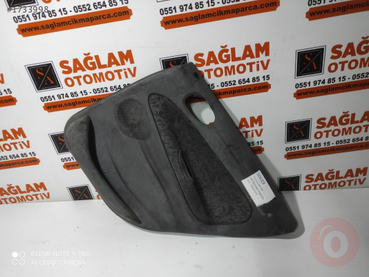 PEUGEOT 206 SW ÇIKMA SAĞ ARKA KAPI DÖŞEMESİ OEM; 9643832377