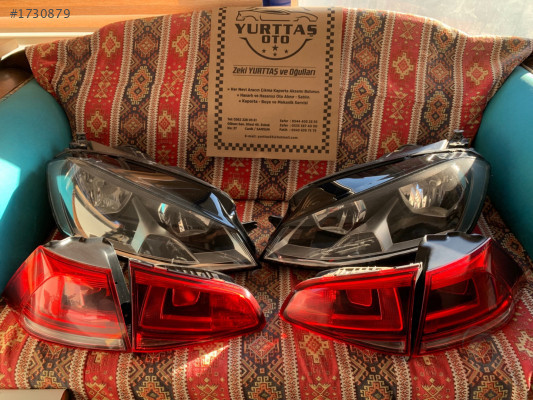 VW GOLF 7 ÇIKMA ORJİNAL HATASIZ SOL ARKA STOP TAKIMI