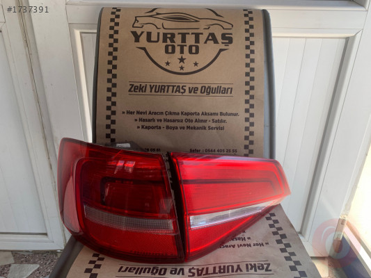 VW JETTA ÇIKMA ORJİNAL SOL ARKA STOP TAKIMI MAKYAJLI