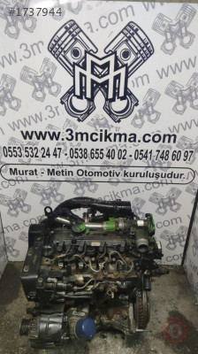 RENAULT 1.5 DCİ K9K EURO 5 EURO 6 KOMPLE MOTOR